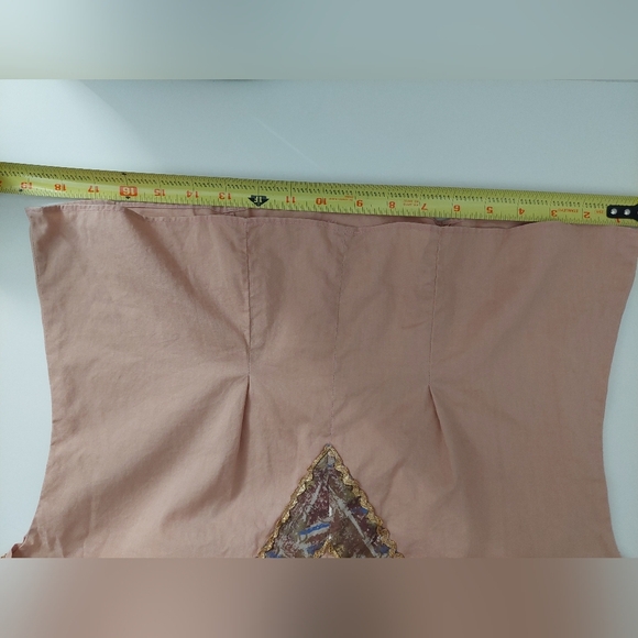 Vintage Mocha Color "Patio Set" Top And Skirt - Picture 14 of 15